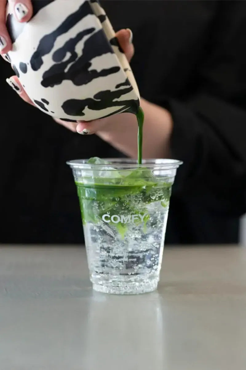 Handmade ceramic chawan matcha bowl by OWO Ceramics