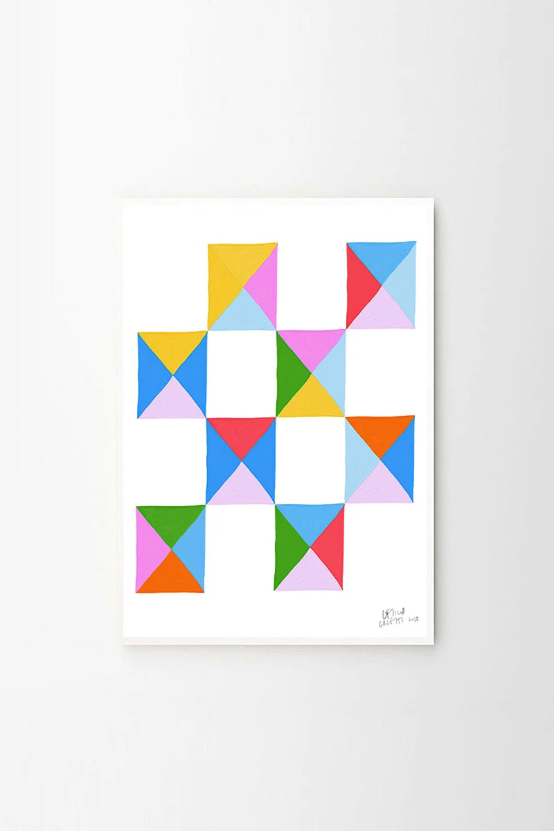 ‘Estudios Geométricos 03' fine art print by Leticia Gagetti