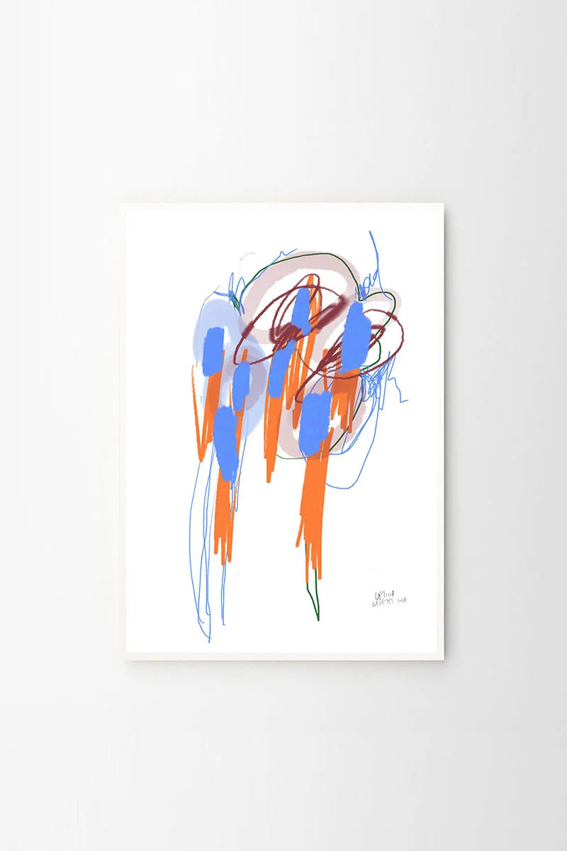 ‘Flores y Vino’ fine art print by Leticia Gagetti