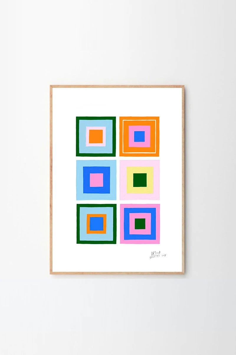 ‘Estudios Geométricos 07' fine art print by Leticia Gagetti