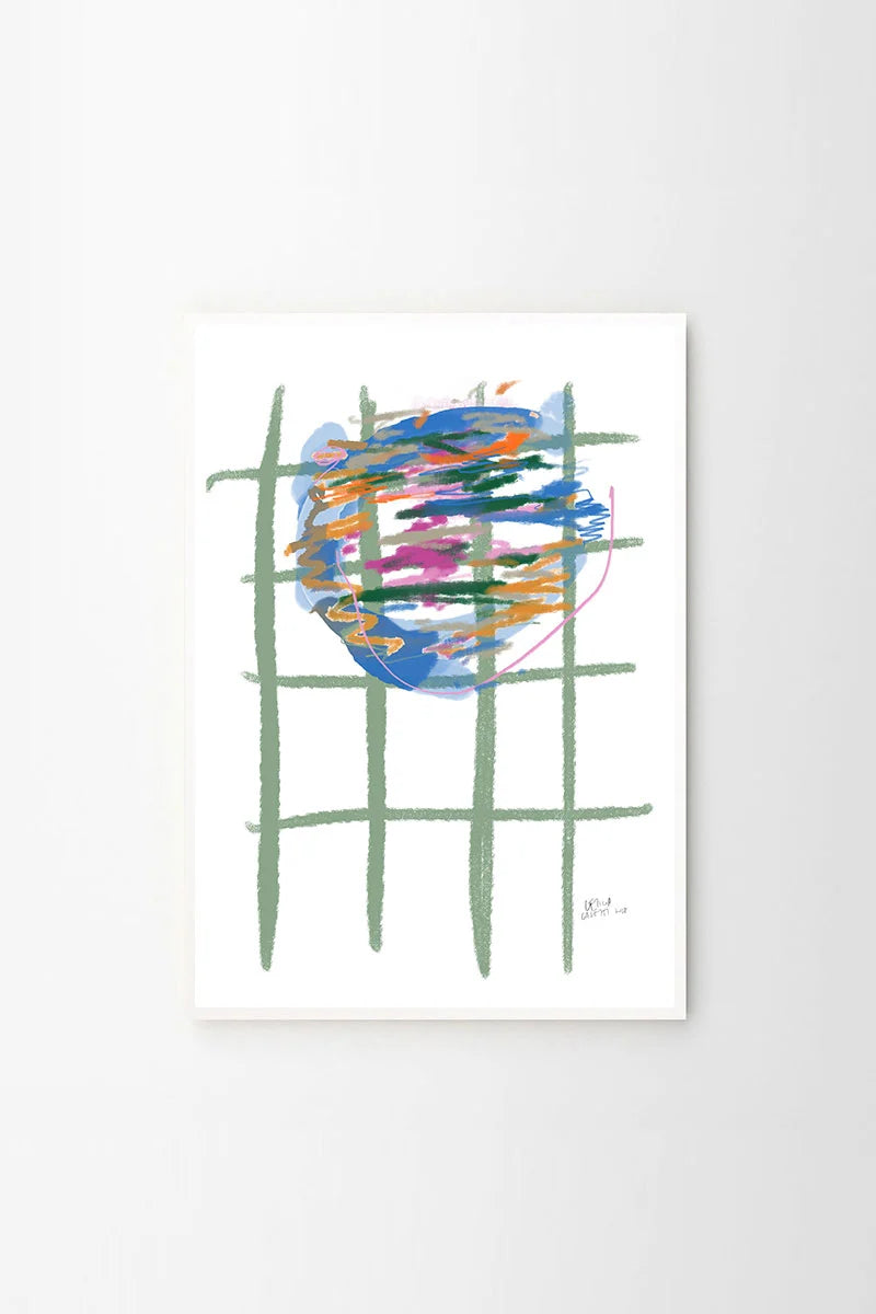 'Lágrima Sobre el Mantel' giclée print by Leticia Gagetti