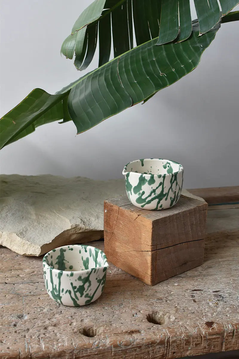 Custom pottery chawans for Ho Chi Minh’s matcha bar Matte
