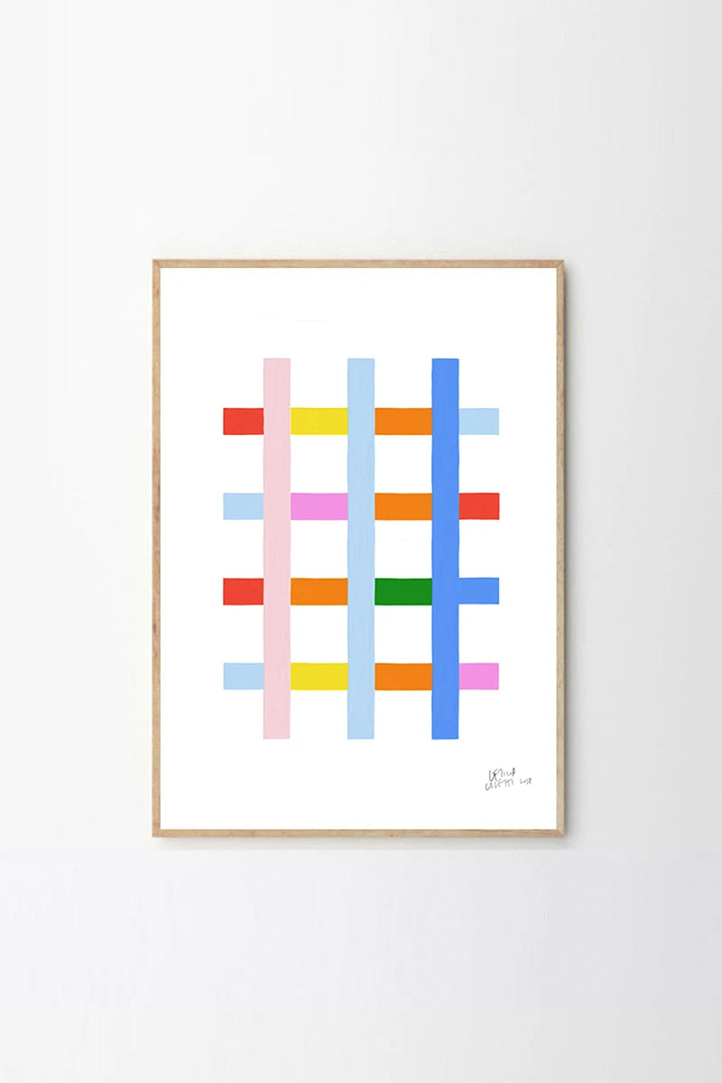 ‘Estudios Geométricos 04' fine art print by Leticia Gagetti