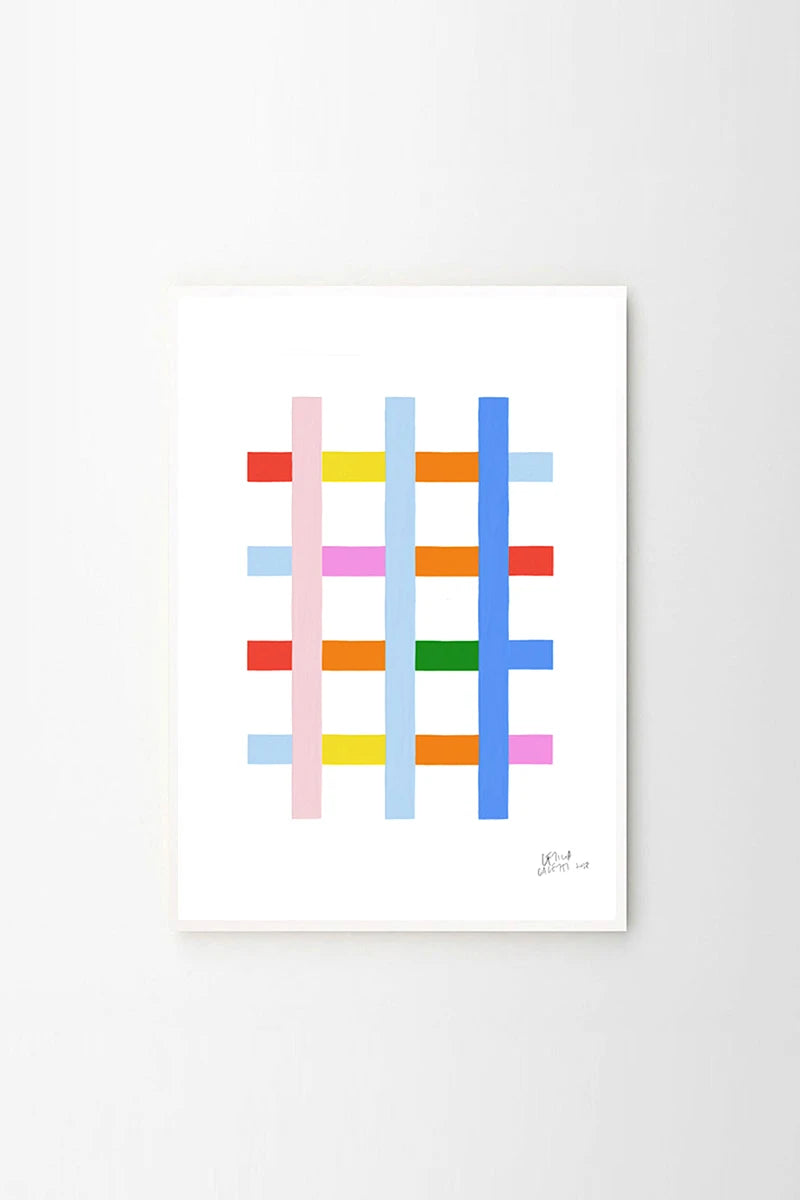 ‘Estudios Geométricos 04' art print by Leticia Gagetti