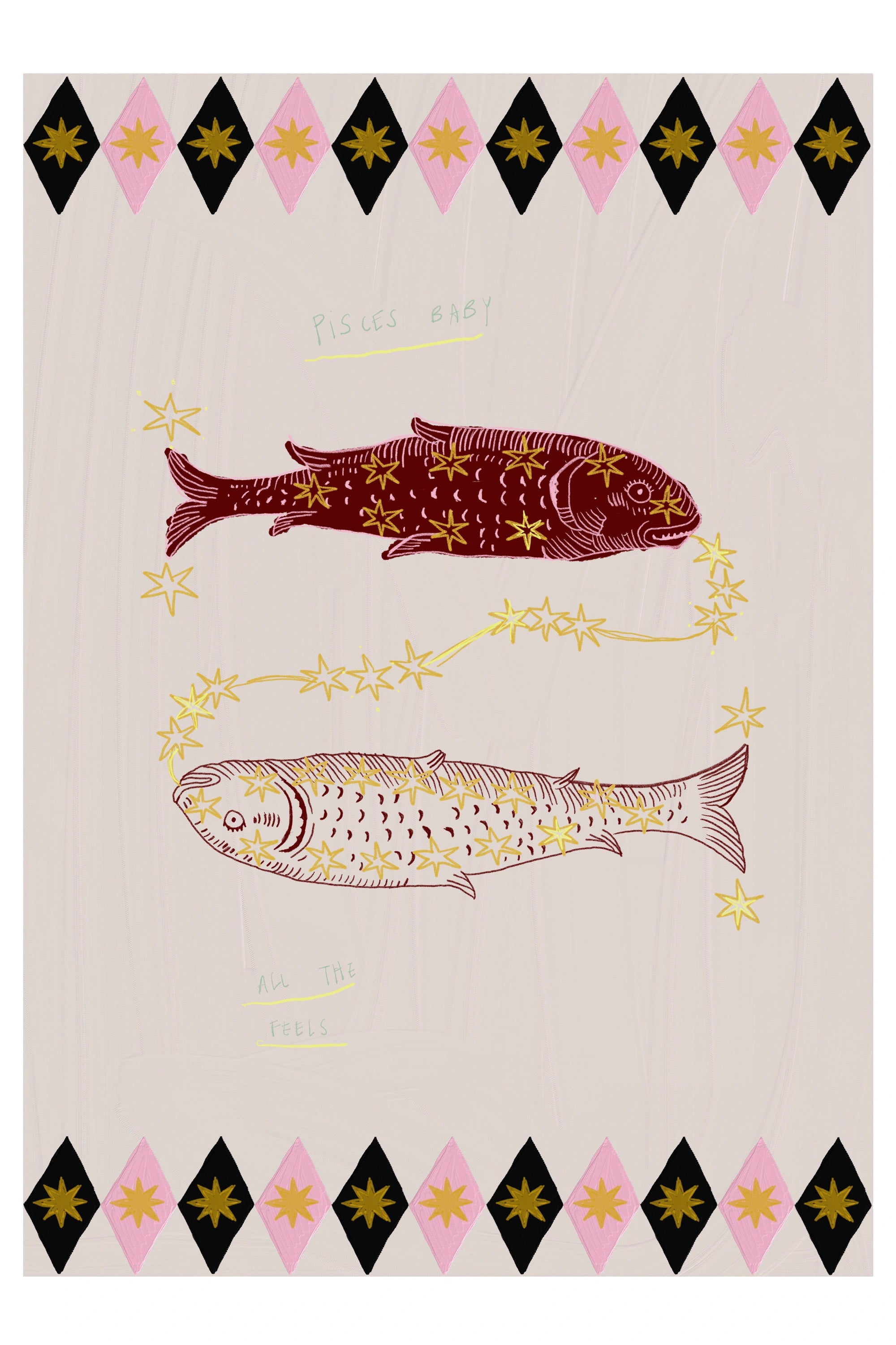 Pisces-astrology-poster