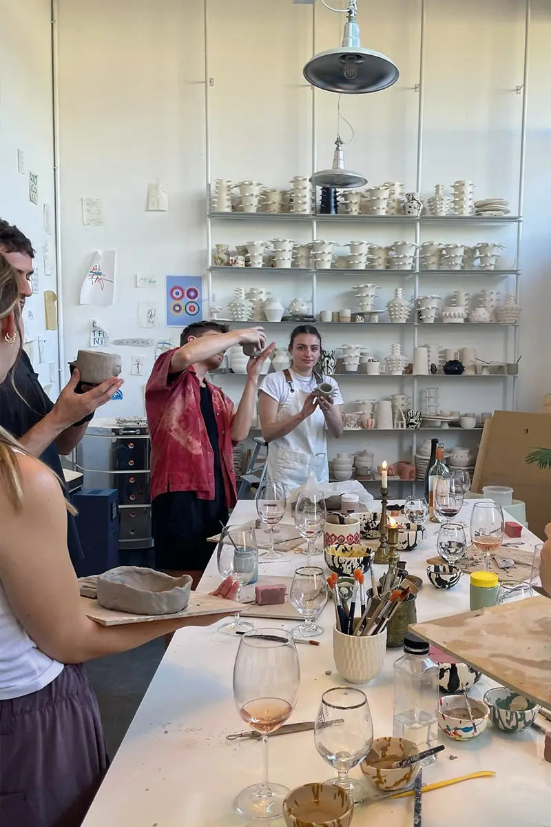 One day pottery class in Buenos Aires at OWO Ceramics studio